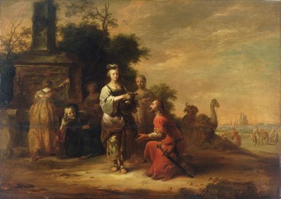 Rebecca and Eliezer by Matthias Scheits